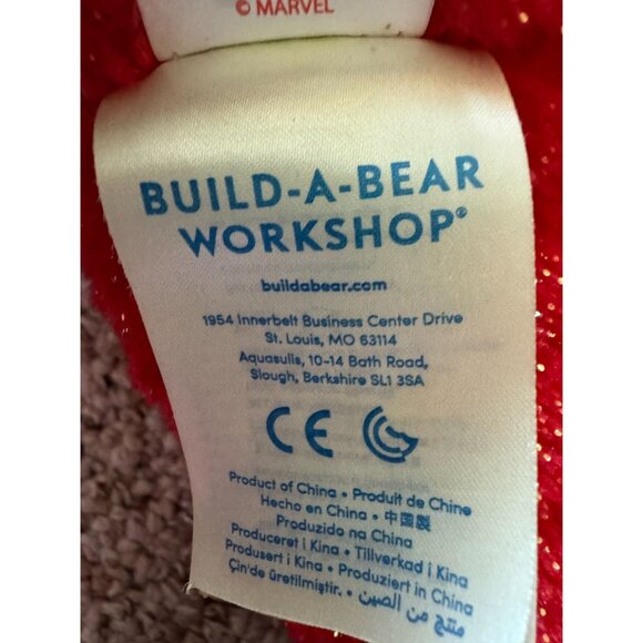 Marvel Captain Marvel‎ Build-A-Bear Plush - Picture 2 of 9